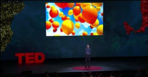 טים לברכט בהרצאה ב- TED